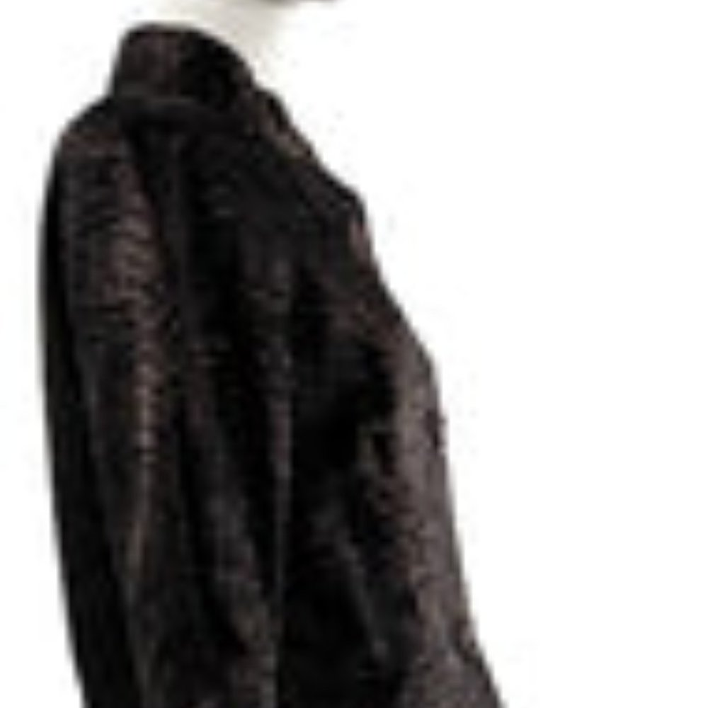 MICHAEL KORS Cropped Blazer, Brown and Black Shimmer, Size M, SKU 000353…